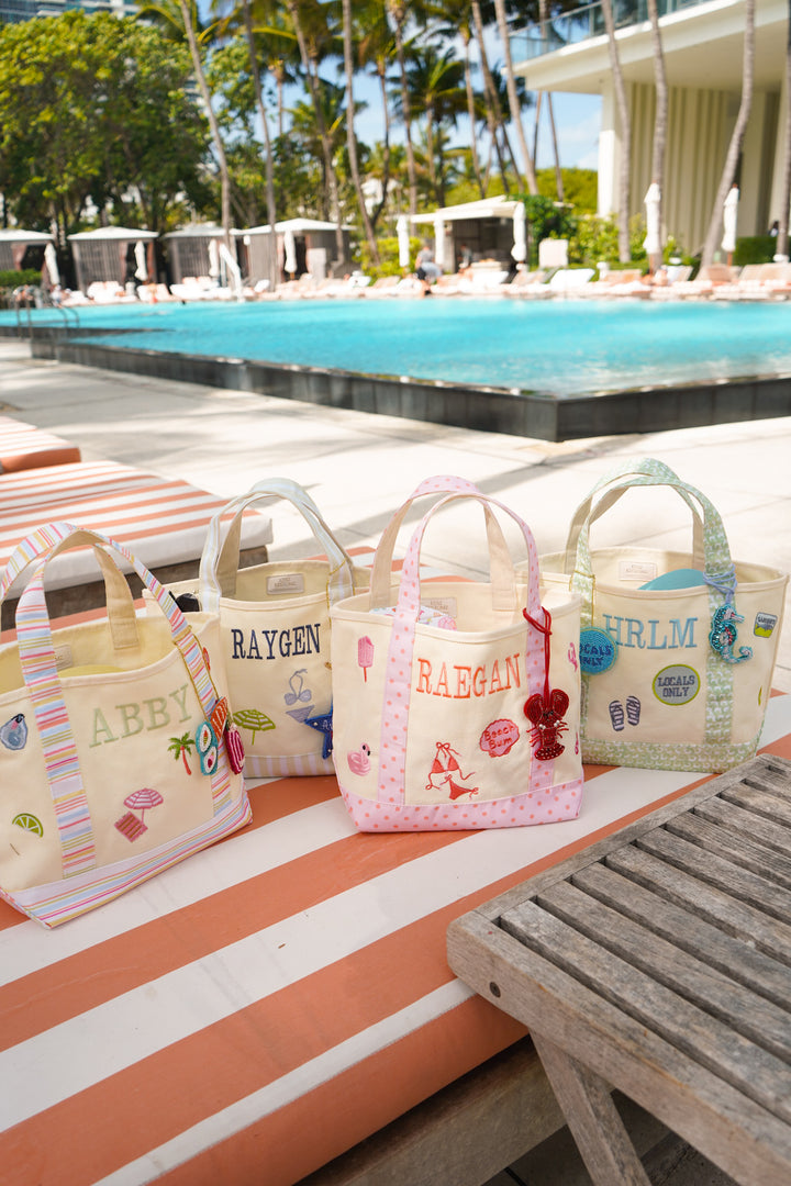 Icon Mini Canvas Tote - Embroidered