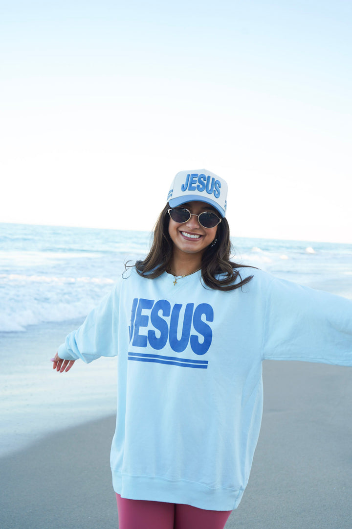 God Is Good Lightweight Crewnecks