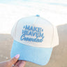 Make Heaven Crowded - Denim Vintage Trucker Hat