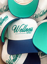 Wellness Retreat - Navy Canvas Vintage Trucker Hat