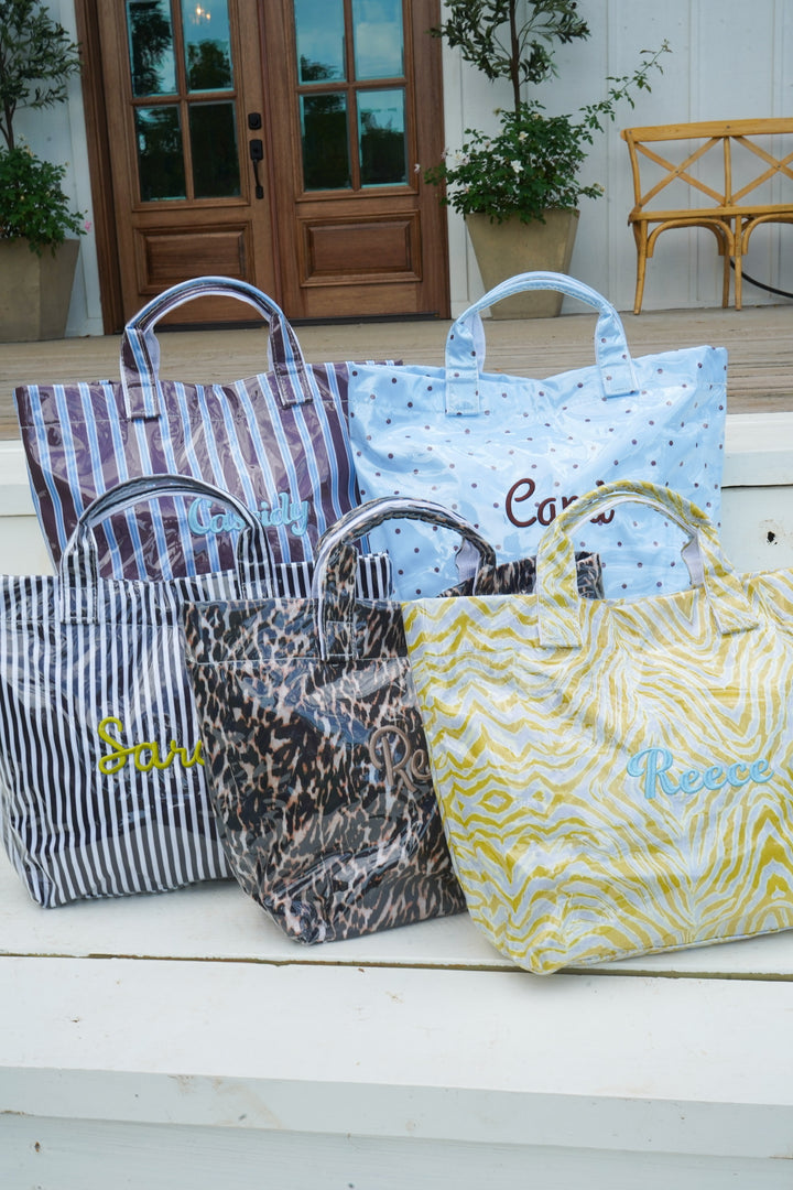 Cabana Clear Coat Tote