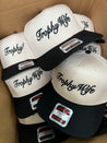 Trophy Wife - Black Vintage Trucker Hat