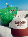Tanned & Tipsy - Wine Vintage Trucker Hat - PREORDER