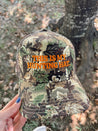 This Is My Hunting Hat - Camo Vintage Trucker