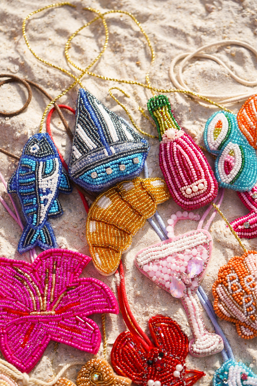Beaded Bag Charms