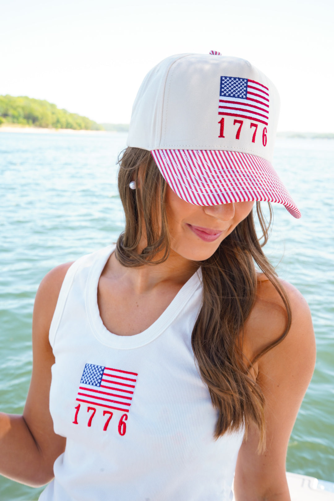 1776 American Flag Hat