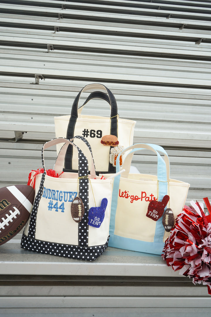 Gameday Beaded Bag Charms