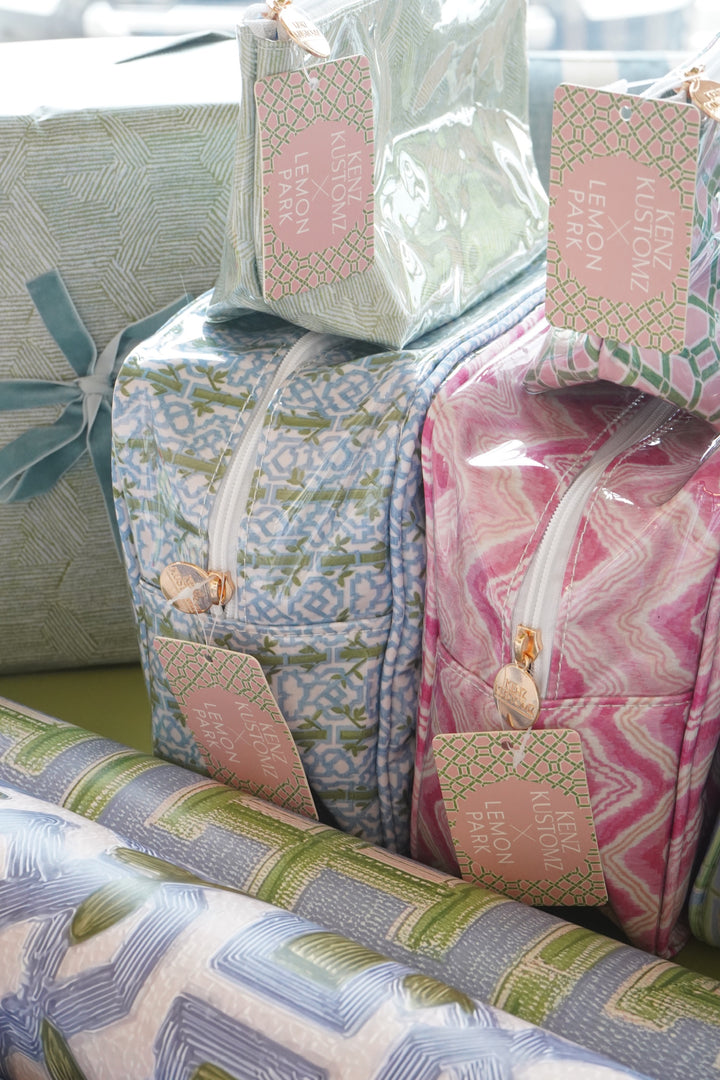 Clear Coat Toiletry Bags x Lemon Park