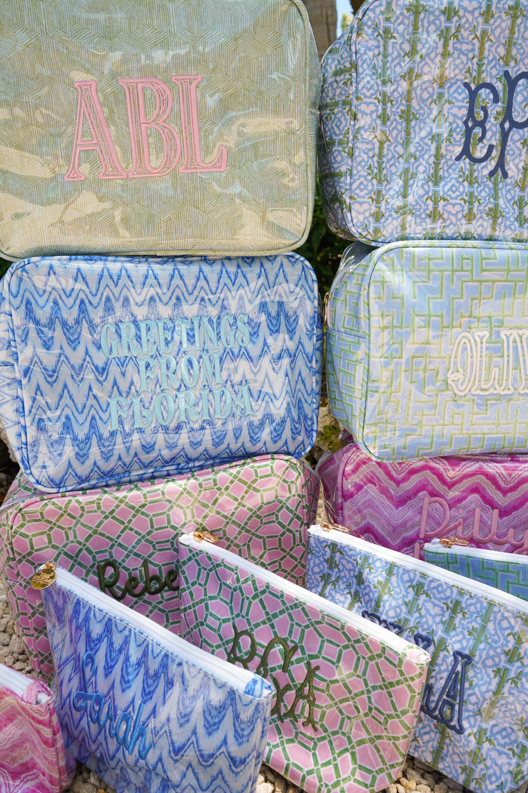 Clear Coat Toiletry Bags x Lemon Park