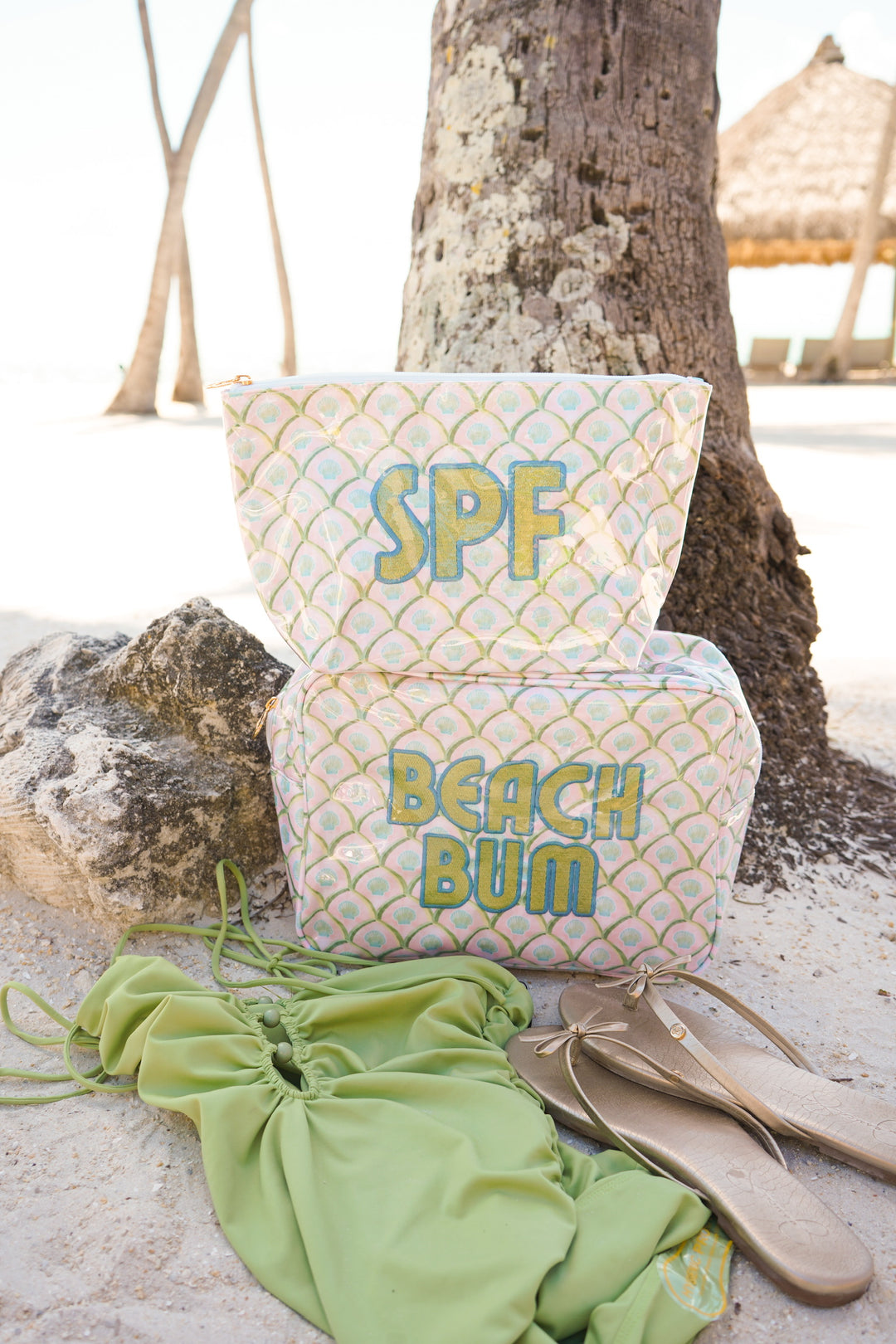 SPF - Salty Peach Clear Coat Bag