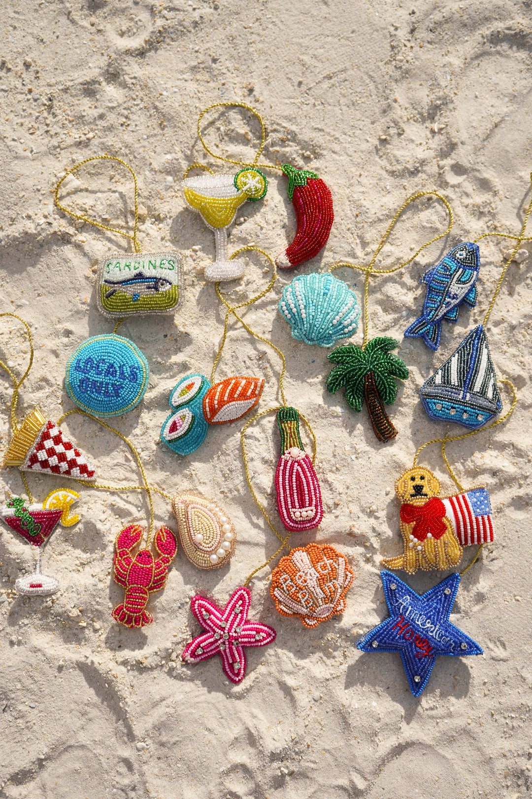 Beaded Bag Charms