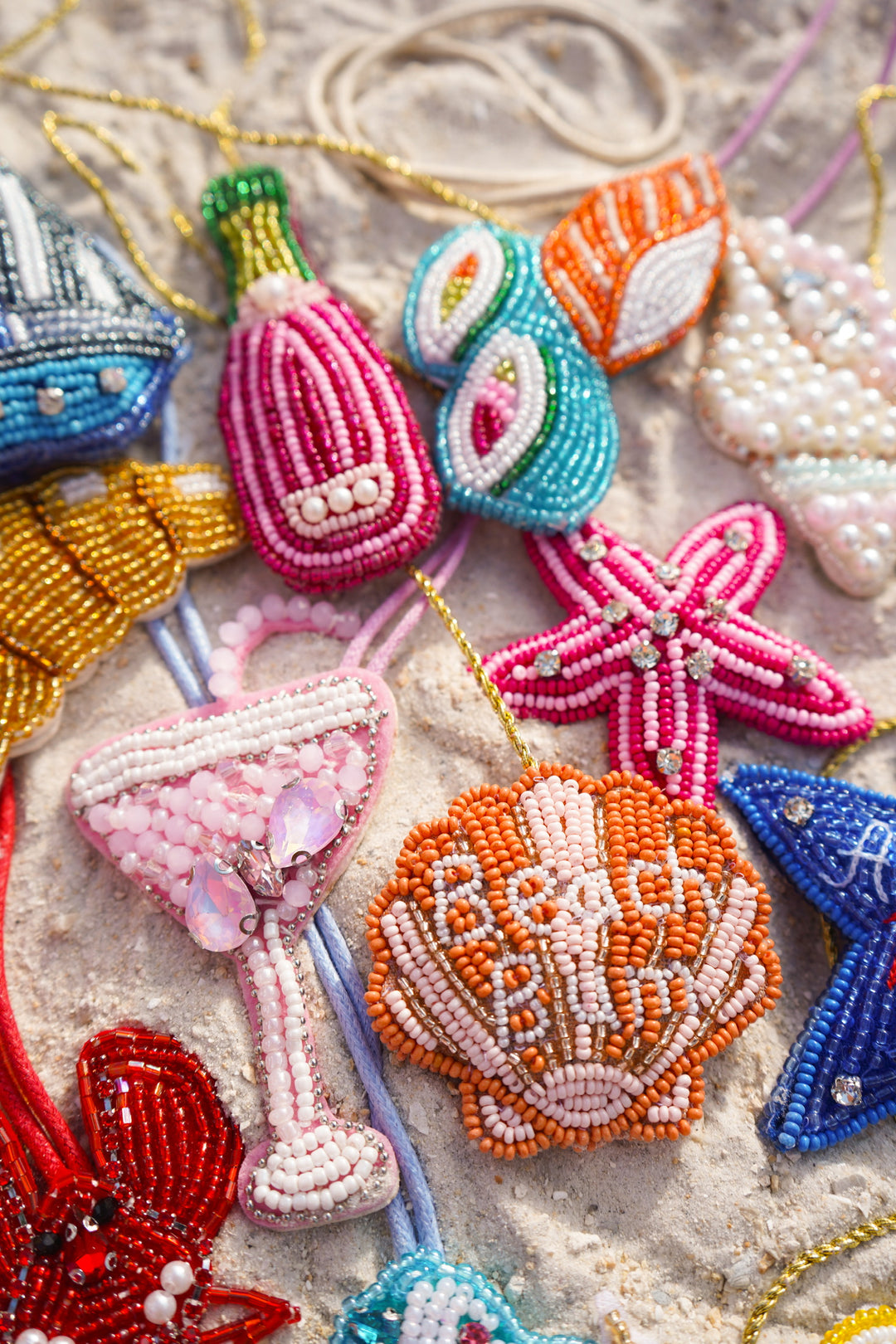 Beaded Bag Charms