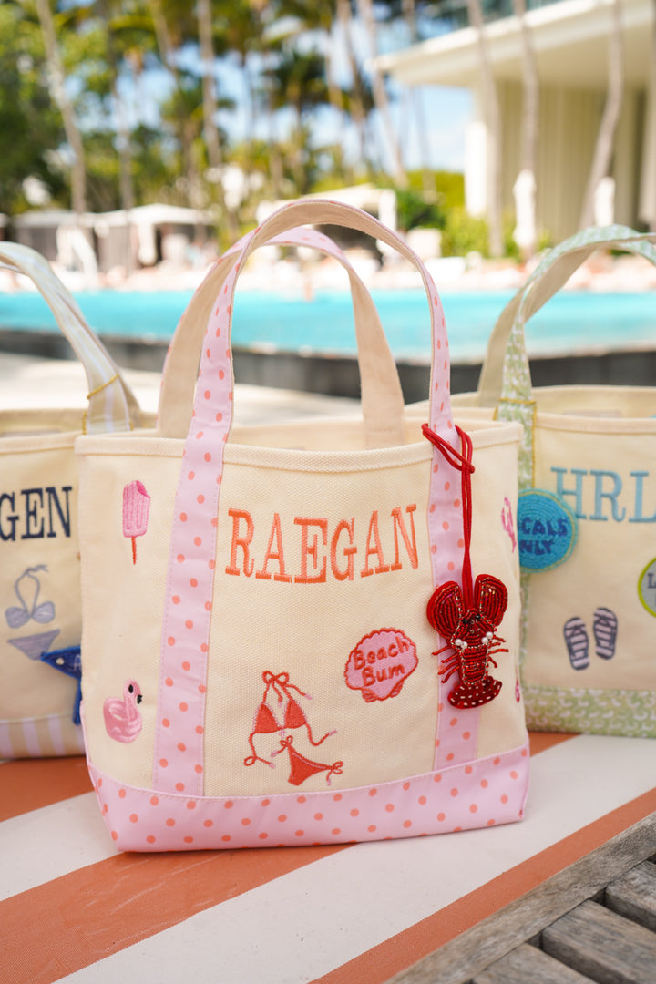 Icon Mini Canvas Tote - Embroidered