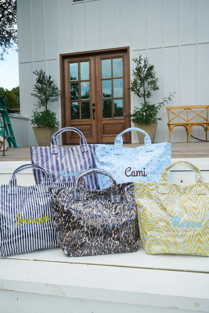 Cabana Clear Coat Tote
