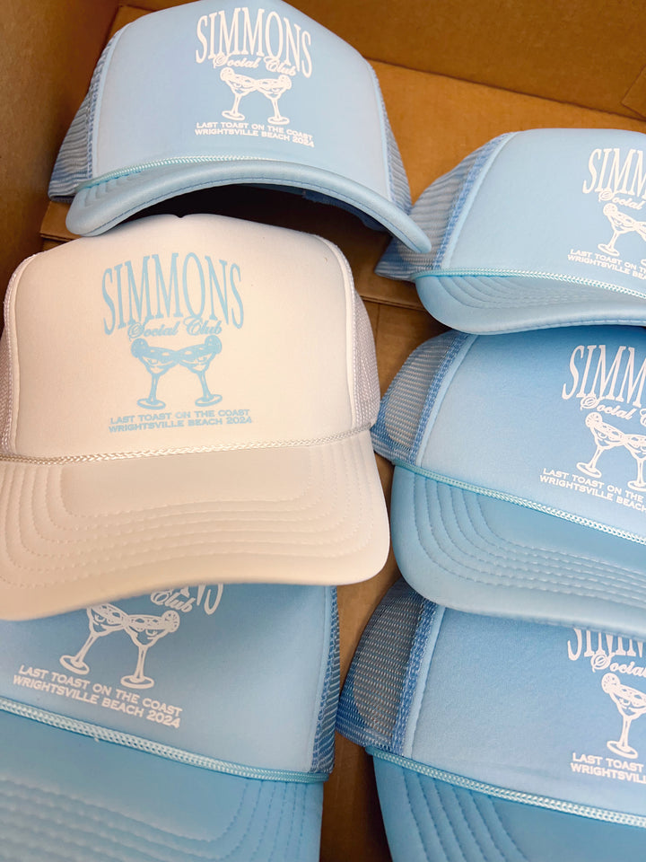Custom Bulk Trucker Hat - Bachelorette/Girls Trip/Group Bulk Ordering
