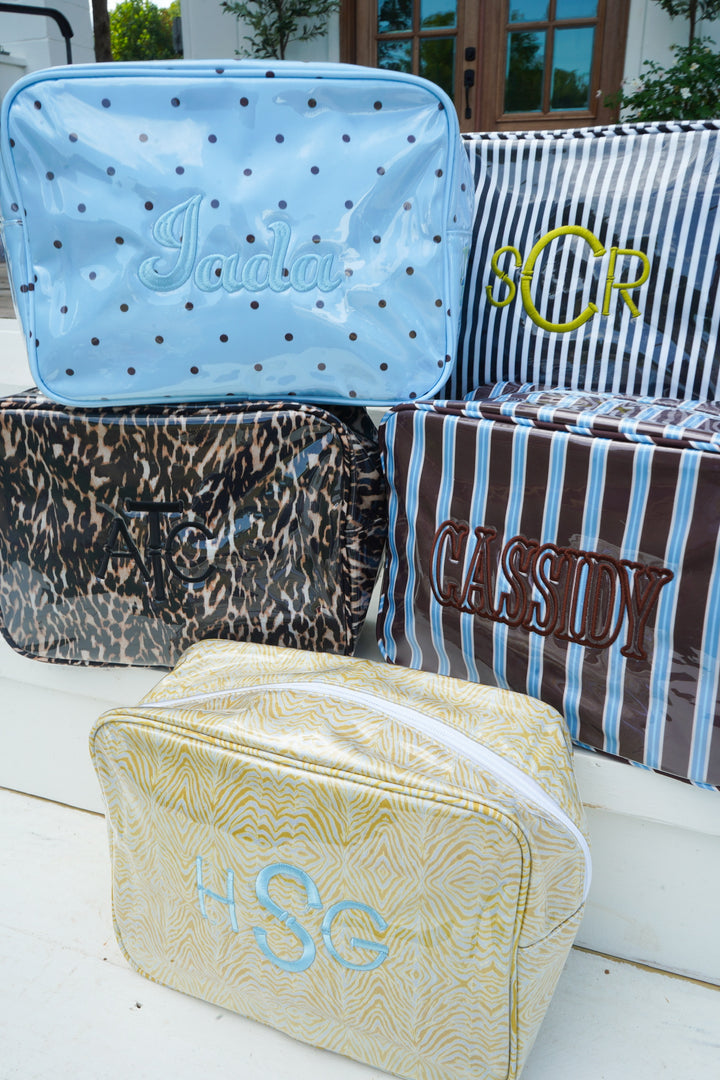 Clear Coat XL Toiletry Bag | Customizable