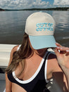 Out of Office - Baby Blue Vintage Trucker Hat