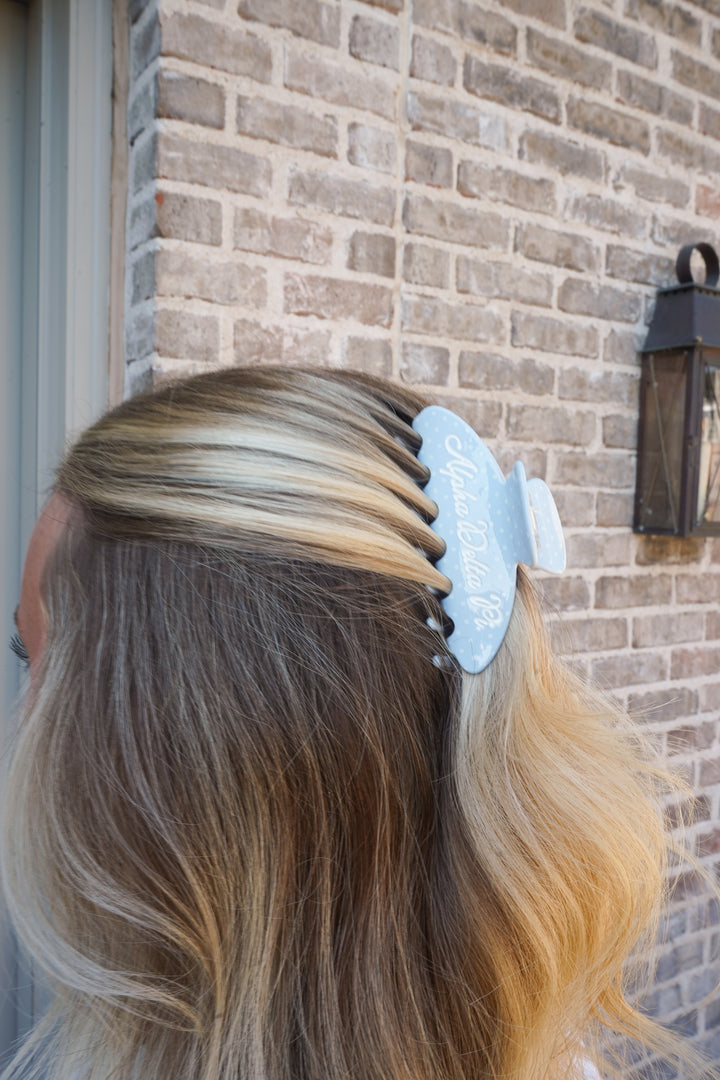 Sorority Greek Hair Clips