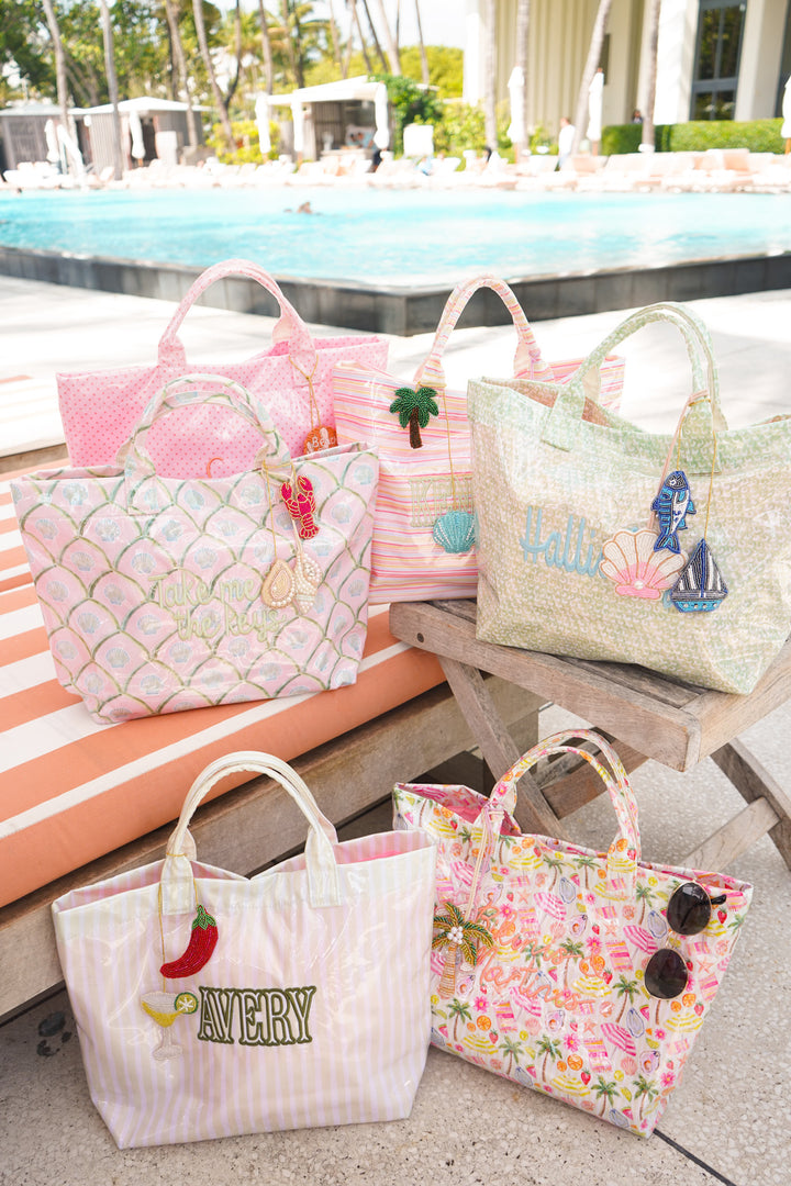 Cabana Clear Coat Tote
