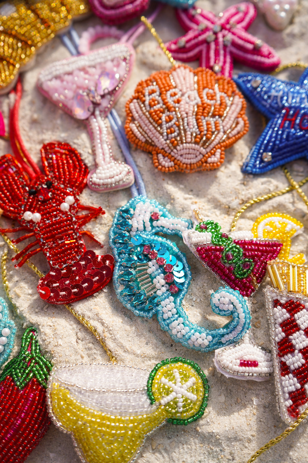 Beaded Bag Charms