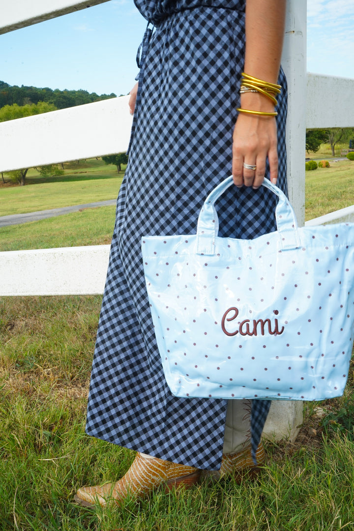 Cabana Clear Coat Tote