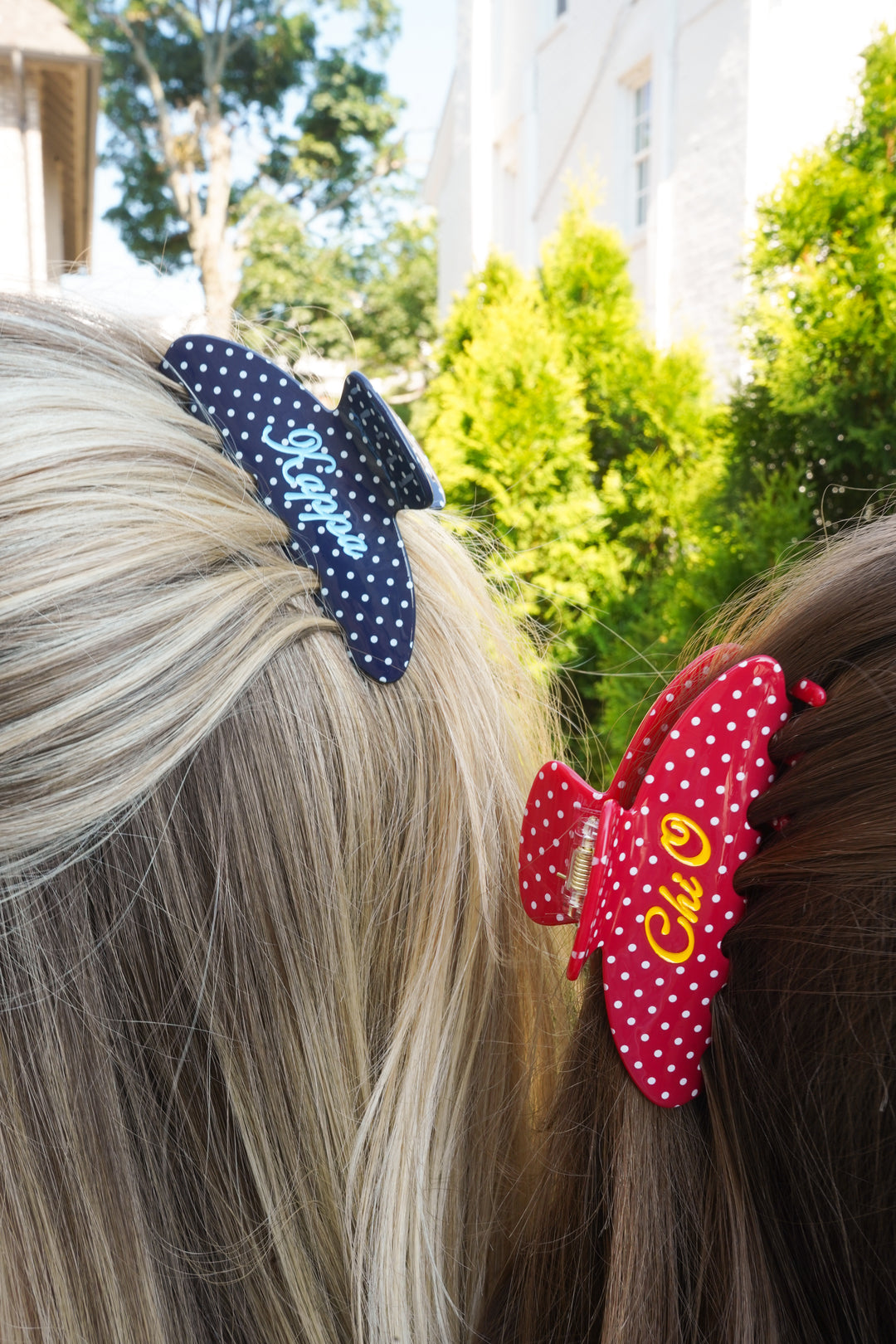 Sorority Greek Hair Clips