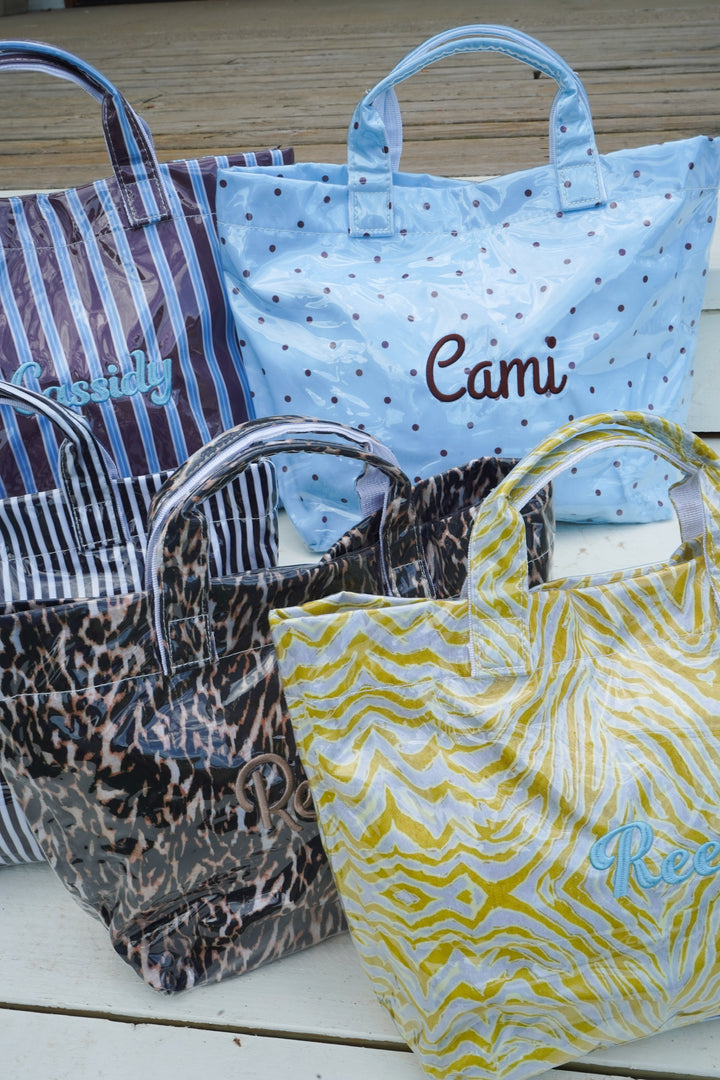 Cabana Clear Coat Tote