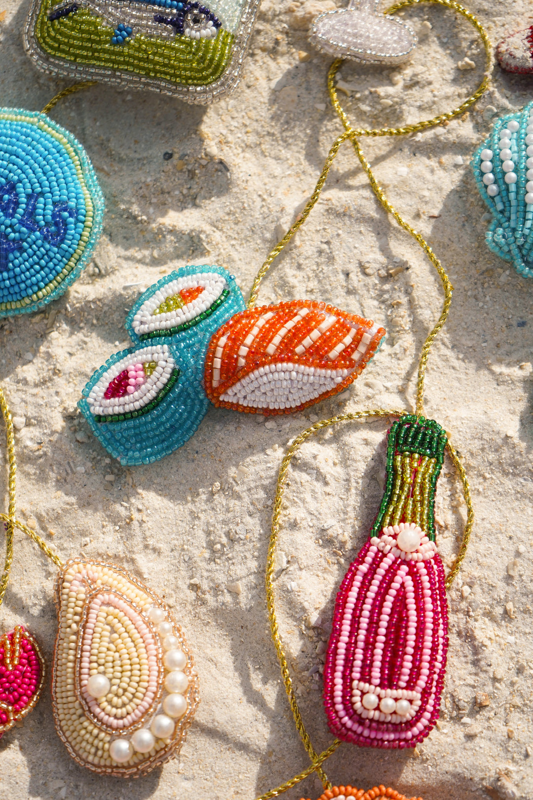 Beaded Bag Charms