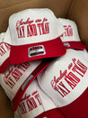 Sundays Are For Tay + Trav - Red Vintage Trucker Hat - PREORDER