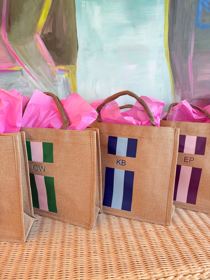 Custom Burlap Tote Bag