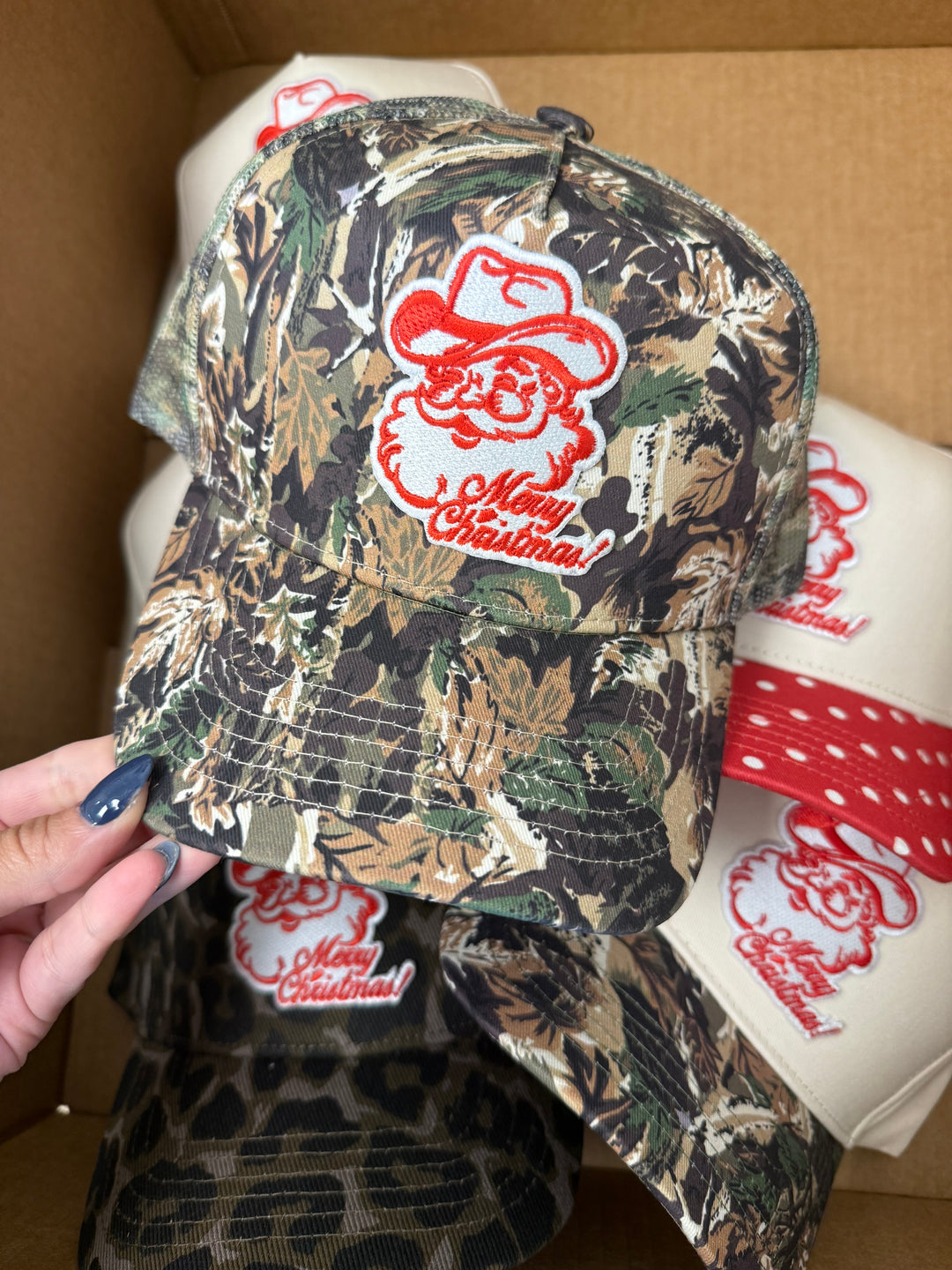 Cowboy Santa Trucker Hat