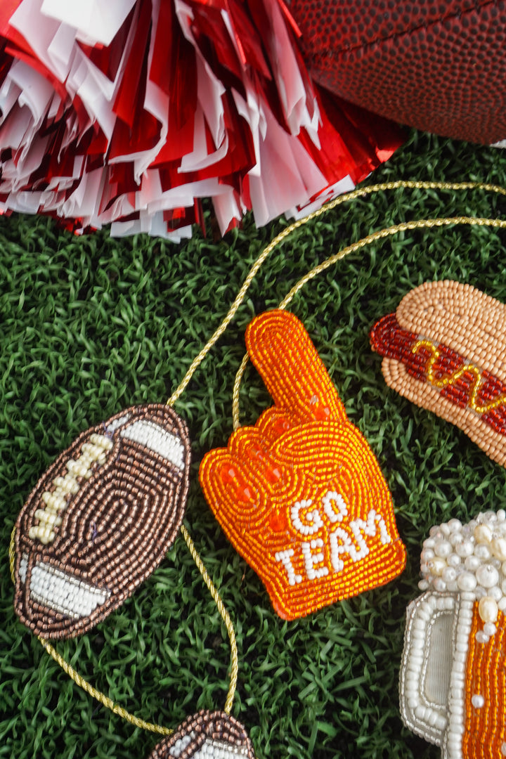 Gameday Beaded Bag Charms