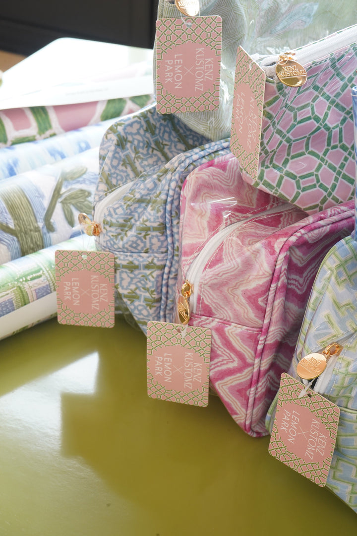 Clear Coat Toiletry Bags x Lemon Park