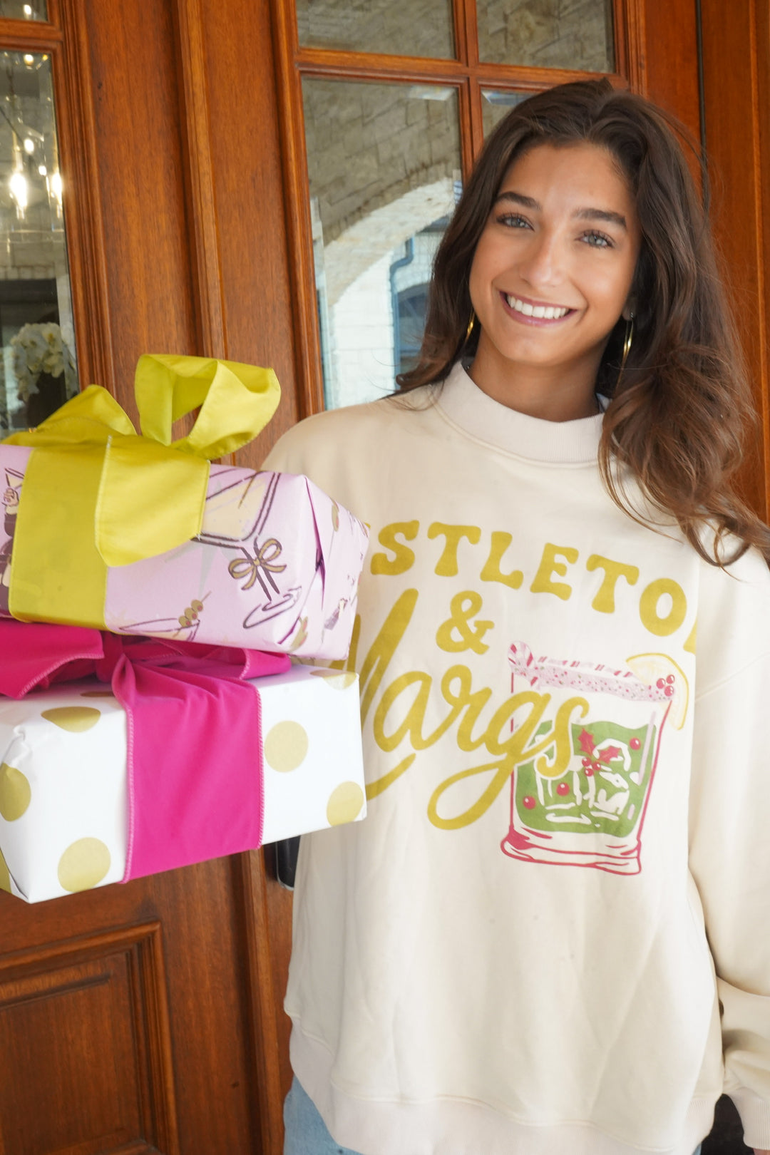 Holiday Mockneck Sweatshirts