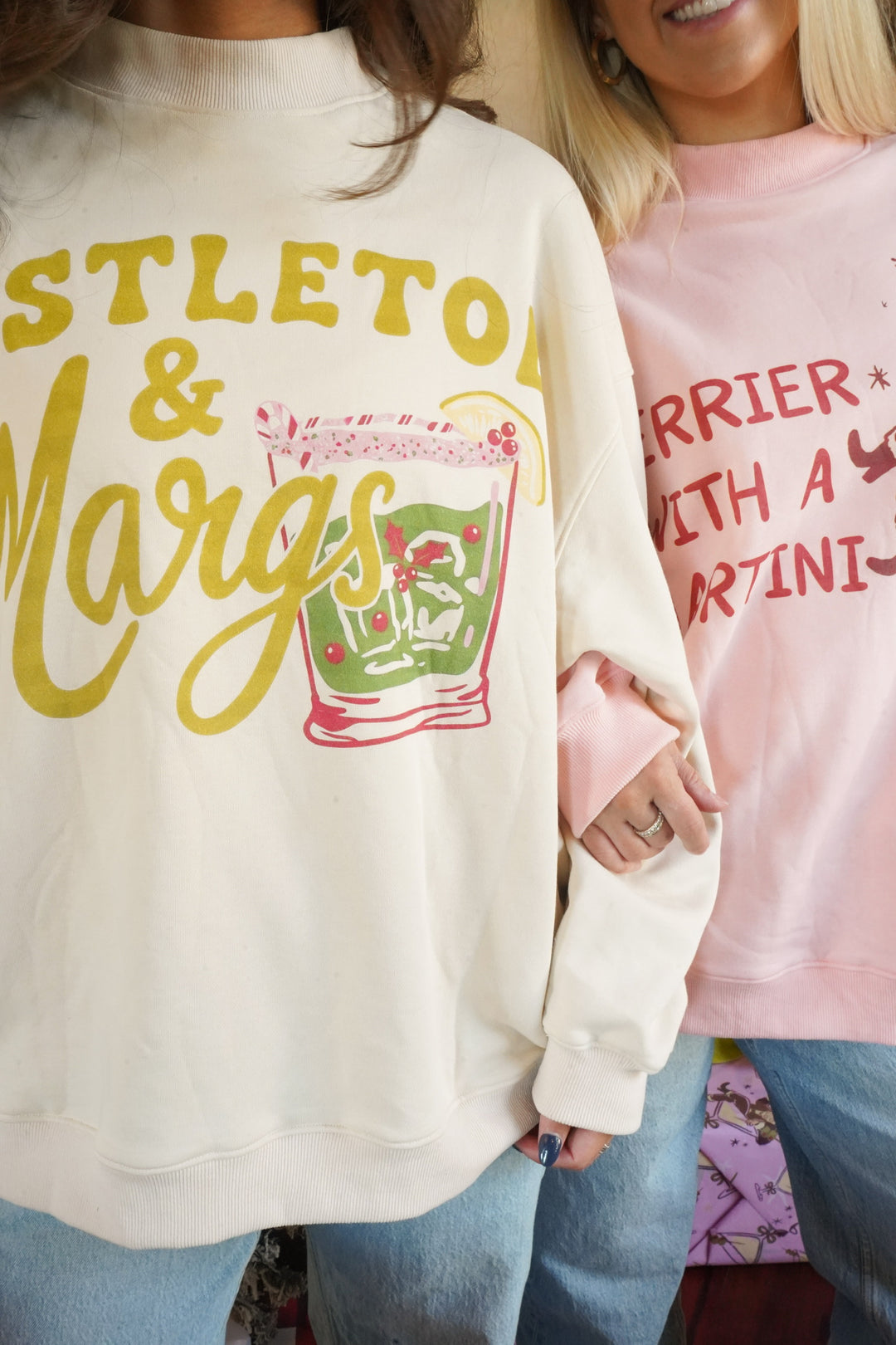 Holiday Mockneck Sweatshirts