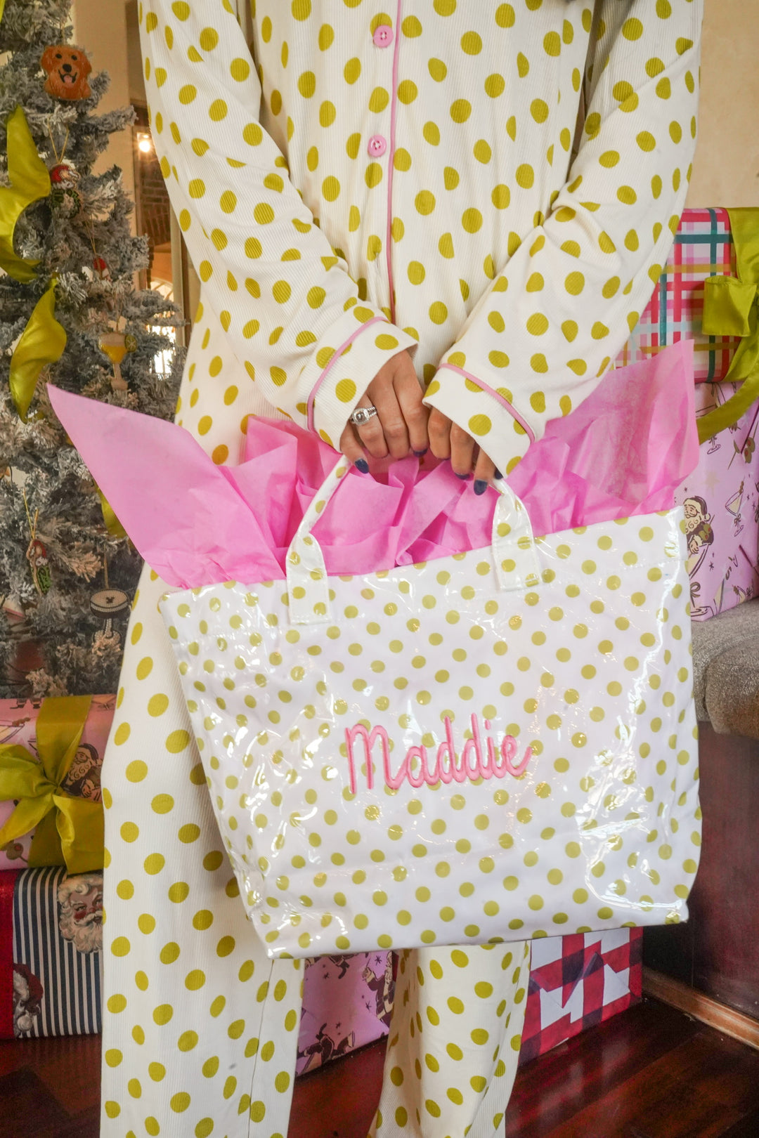 Cabana Clear Coat Tote