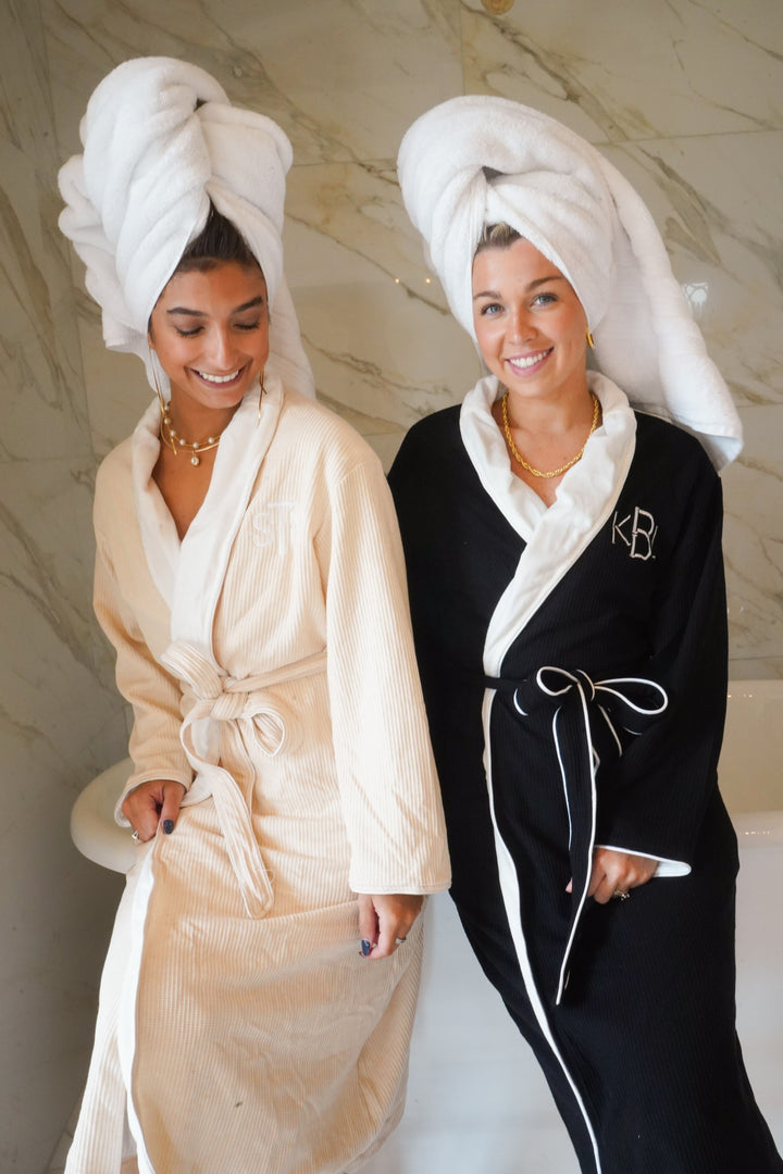 Plush Waffle Robe