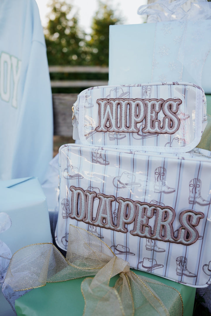 Western Blues Diapers XL Clear Coat Bag