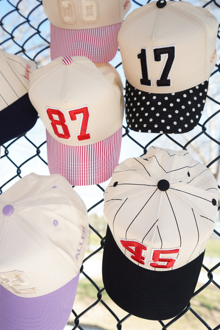 Custom Number Patch Trucker Hat
