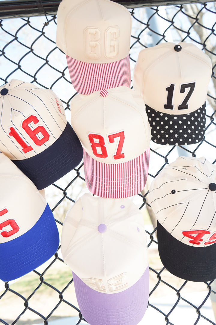 Custom Number Patch Trucker Hat
