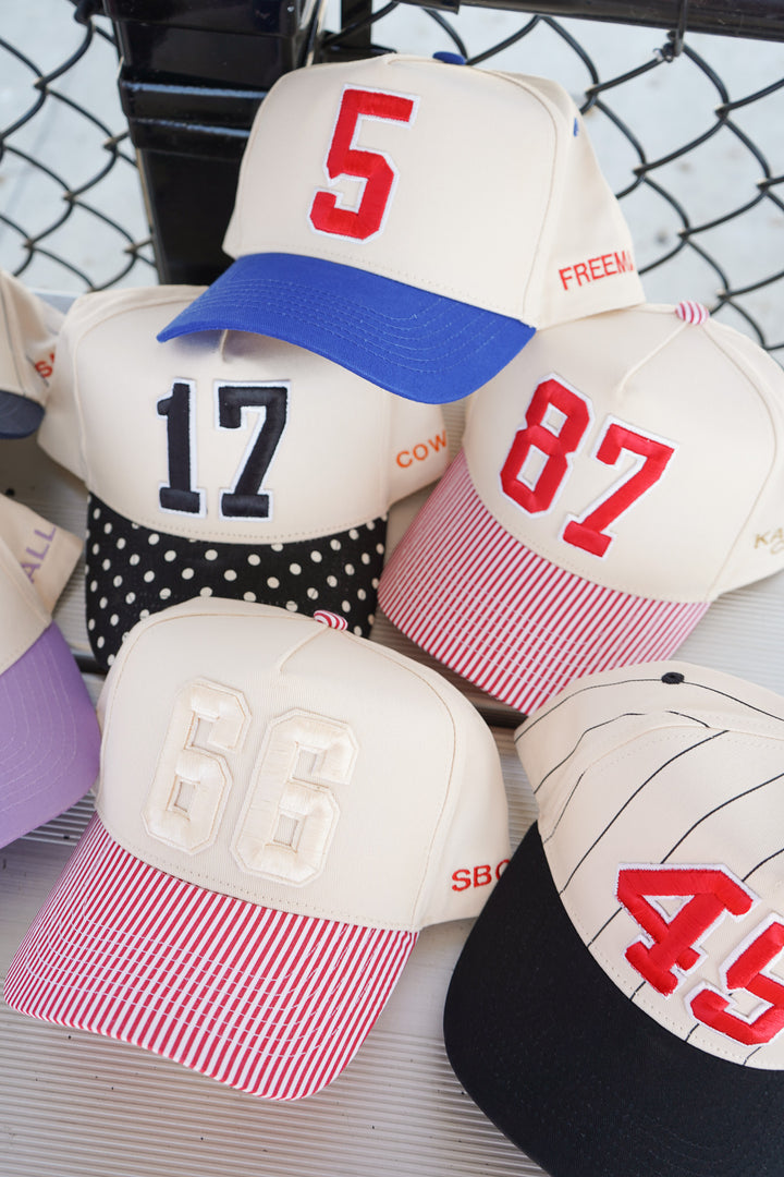Custom Number Patch Trucker Hat