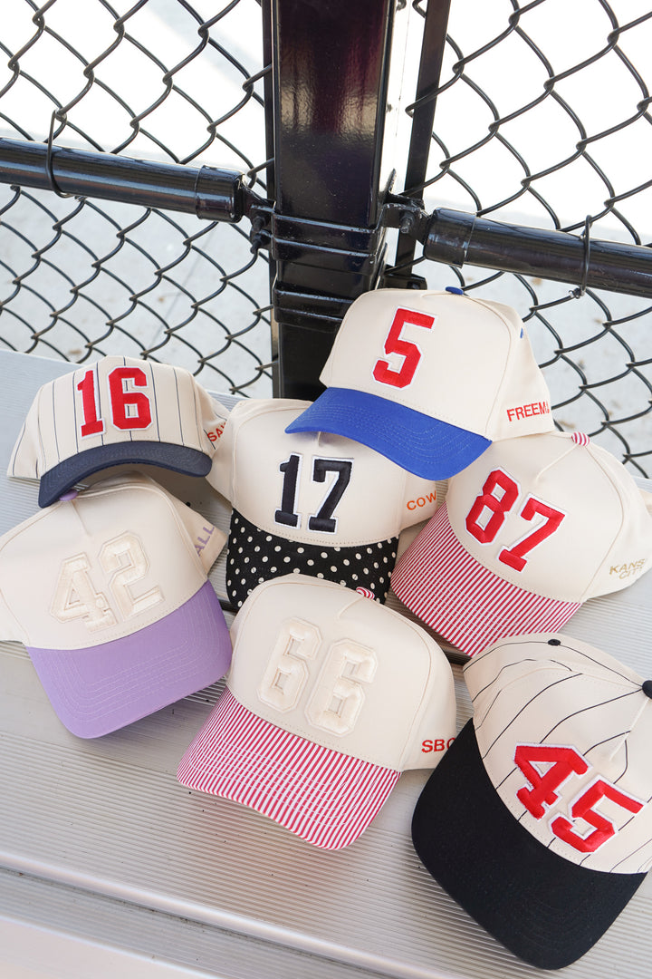 Custom Number Patch Trucker Hat