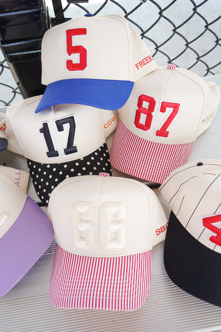 Custom Number Patch Trucker Hat