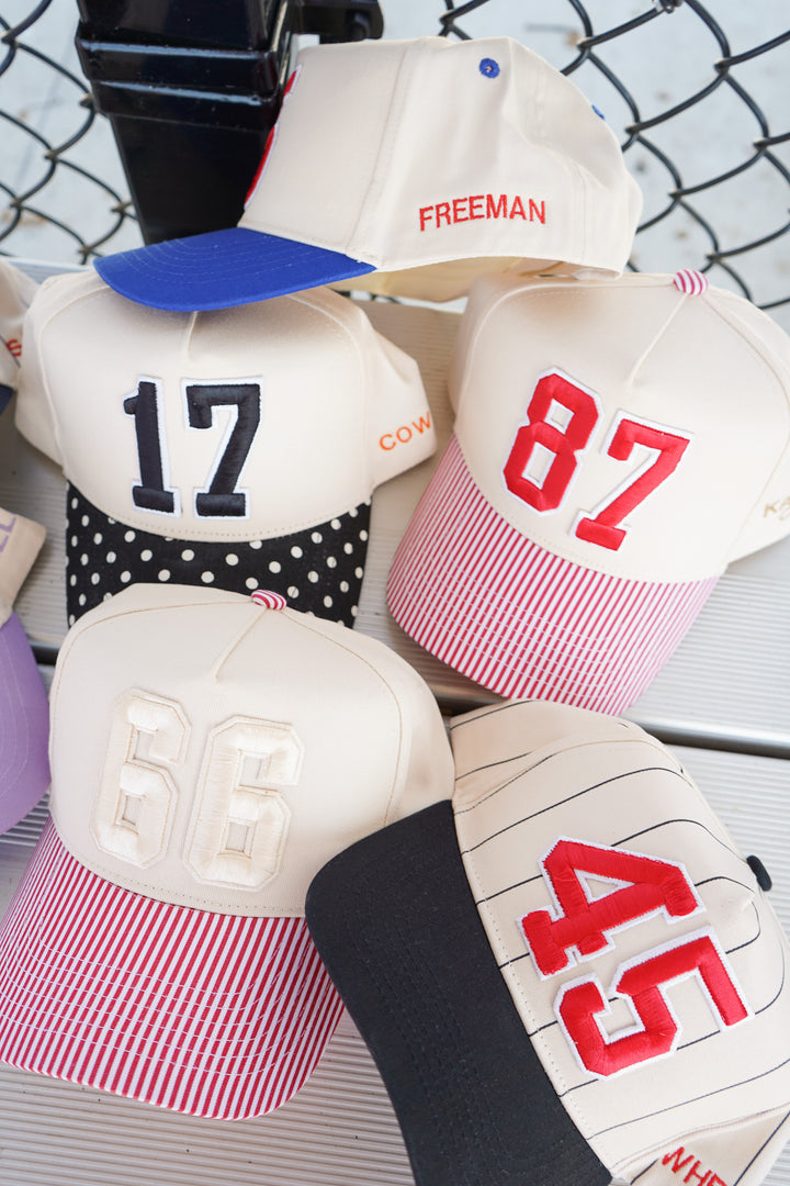 Custom Number Patch Trucker Hat