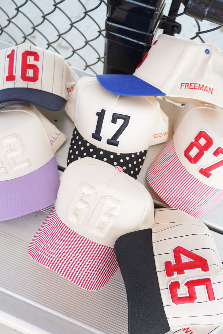 Custom Number Patch Trucker Hat