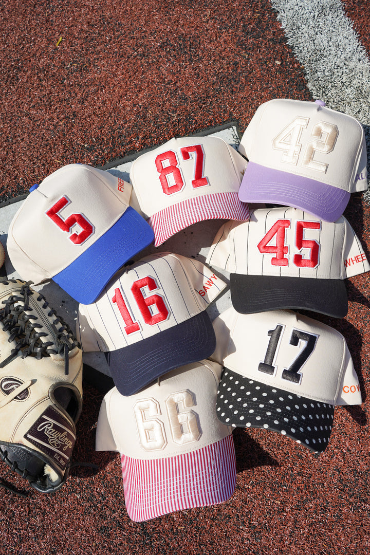 Custom Number Patch Trucker Hat