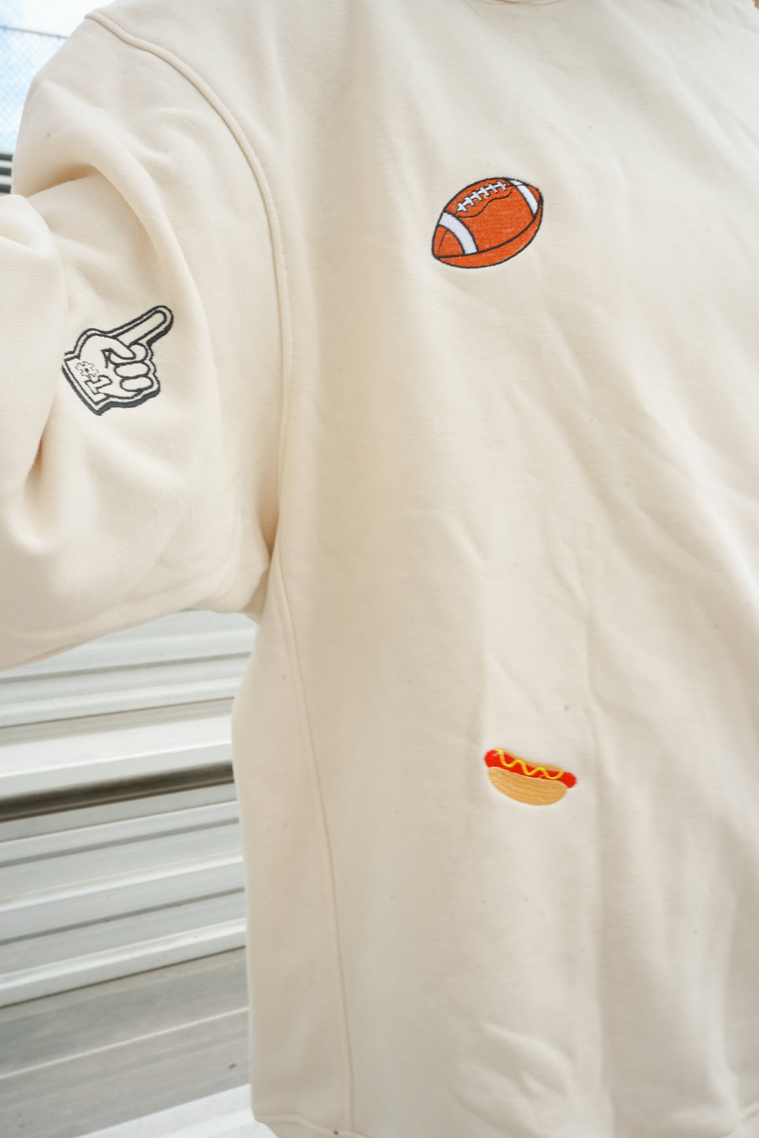 Gameday Icon Mockneck Sweatshirt
