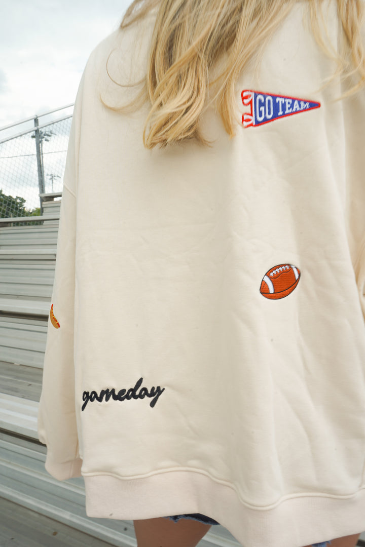 Gameday Icon Mockneck Sweatshirt