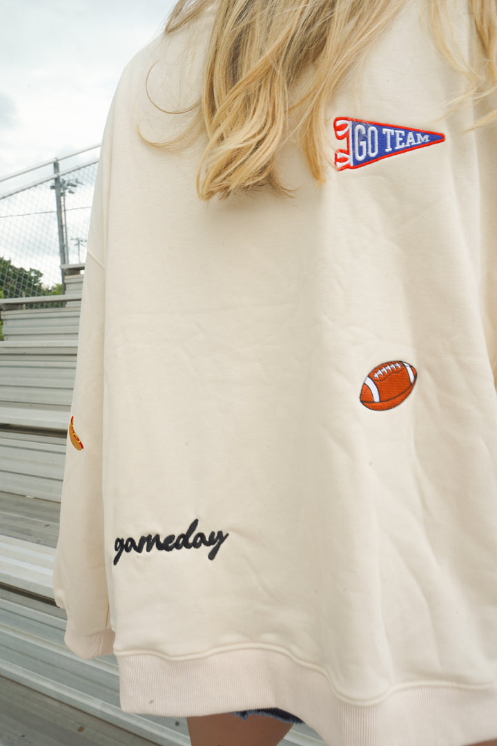 Gameday Icon Mockneck Sweatshirt