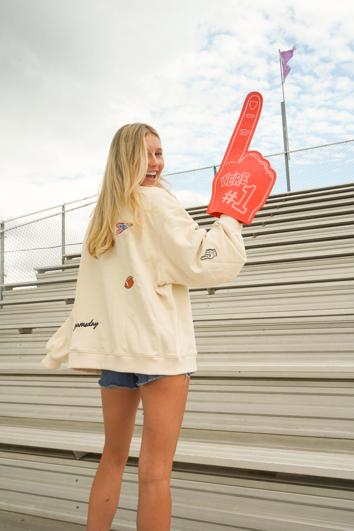 Gameday Icon Mockneck Sweatshirt